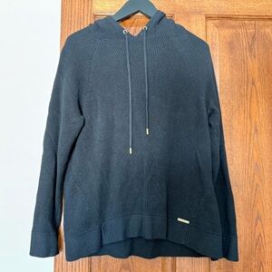 Michael Kors black knitted sweatshirt